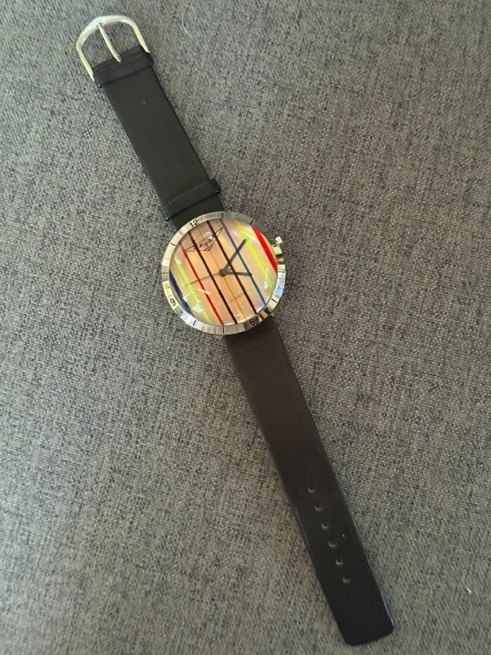 Vintage ZZYZX Domed Kaleidoscope Watch